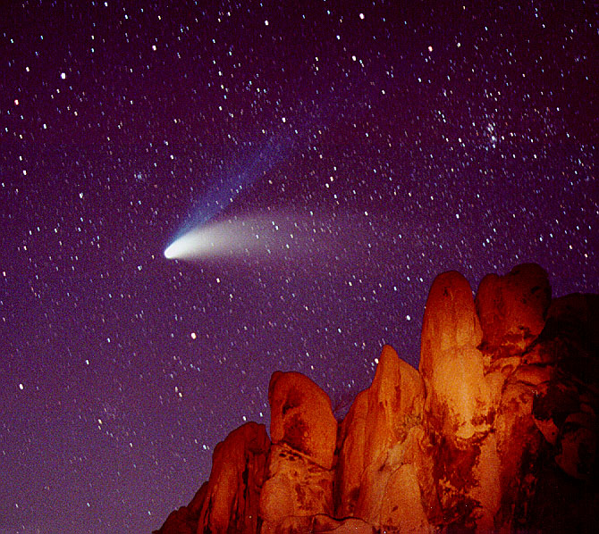 comet Halley-Bopp
